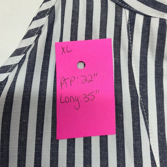 XL Coverup Blue&White NWT - Picture 8 of 8